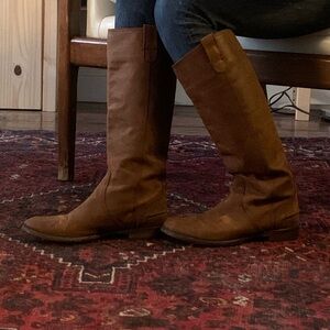 Madewell leather boots. Size 7. Italy